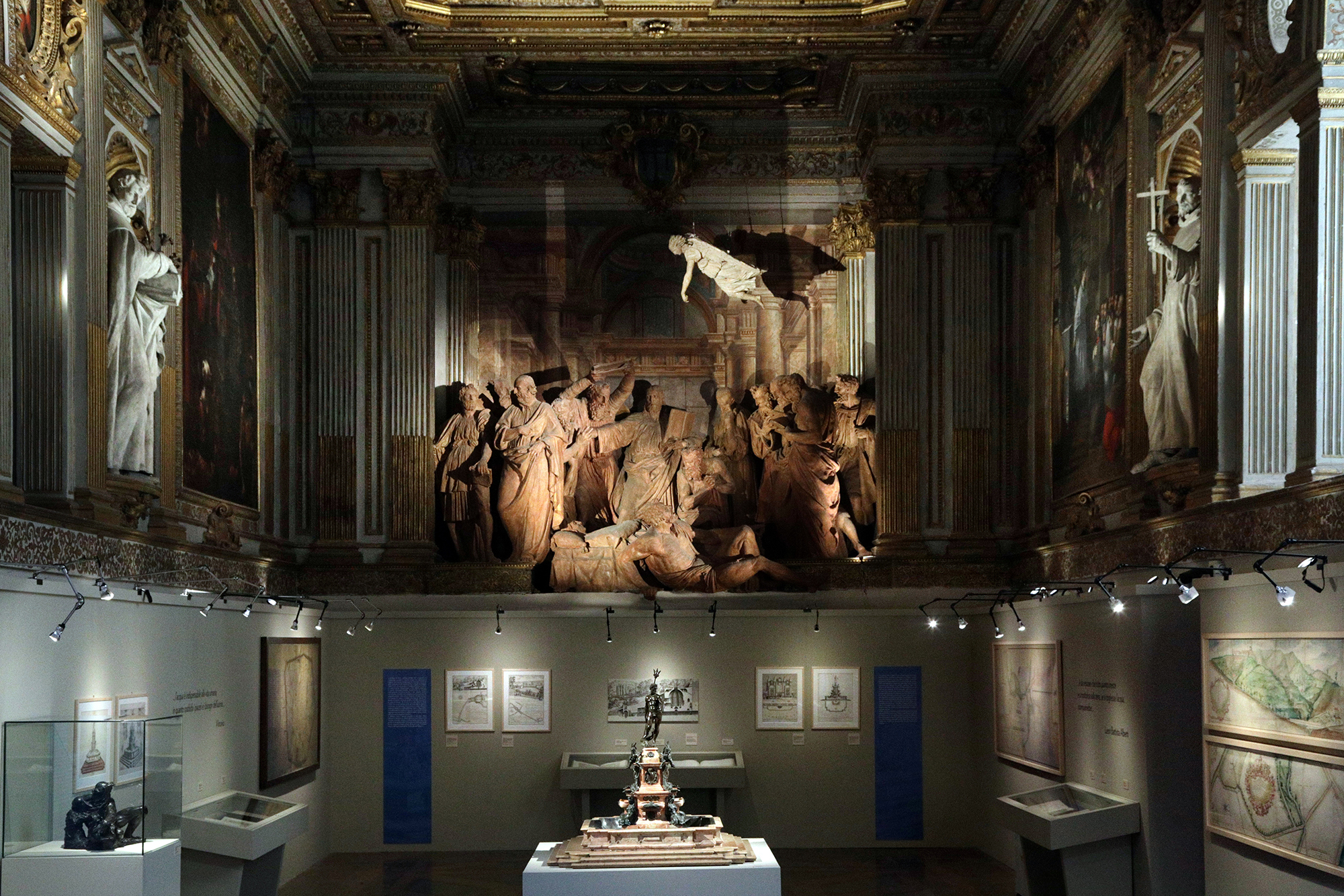 Bologna, 15/03/2018. 
Museo e l’Oratorio di Santa Maria della Vita. 
Mostra Il Nettuno: architetto delle acque. Bologna, l’acqua per la città tra Medioevo e Rinascimento. 
Foto Paolo Righi/Meridiana Immagini